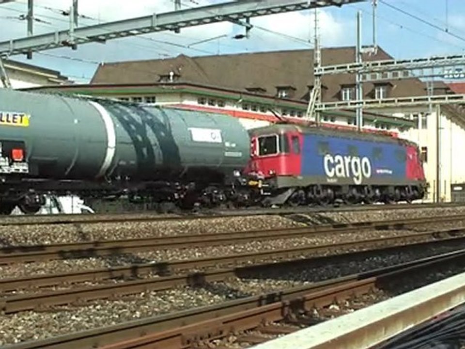 Train de citernes à Lenzburg