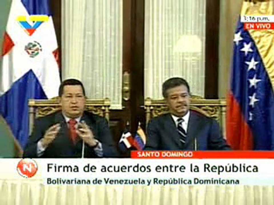 Venezuela y Dominicana estrechan relaciones
