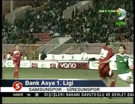 2009-2010 Samsunspor - Giresunspor 0-3 ( Hafta10 )