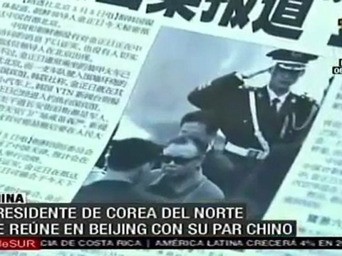 Presidentes de China y Corea del Norte se reúnen en Beijing