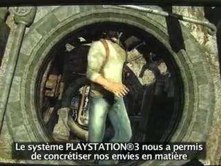 uncharted reportage francais sur l'annimation