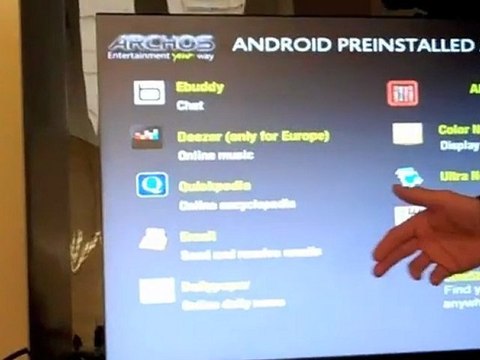 Archos Home 7 : la tablette tactile à la française