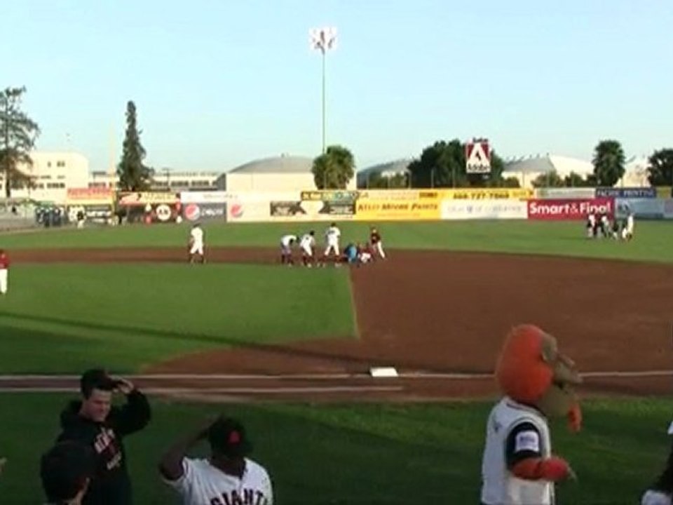 Gary Winzeler sees the MHPB Dbacks at the SJ Giants