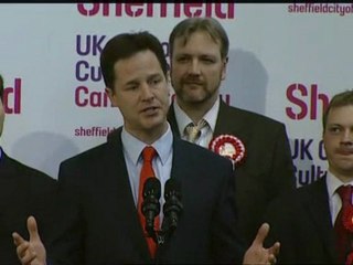 Clegg disappointed by Lib Dem's performance