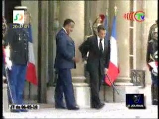 Denis Sassou N’Guesso reçu à l’Elysée