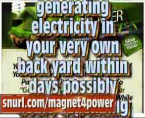 Free Electricity - Home Generator | Electric Generator
