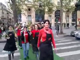 La Flash Mob des Jeunes Agriculteurs sur les Champs
