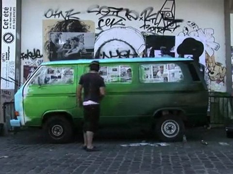 Art : Combi graff session by La Mouche au Point Ephémère
