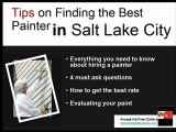 Free Guide to Hiring a Painter in Salt Lake City