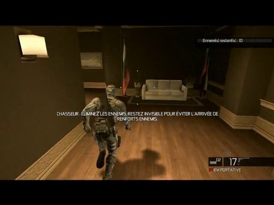 test 2° extrait commenté du mode mission confidentielle.