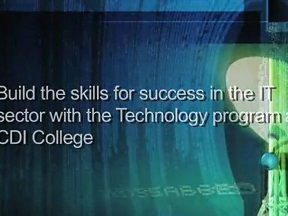 Get Technology Career Training at CDI College