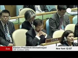 Ahmadinejad : Les Armes nucléaires - mai 2010