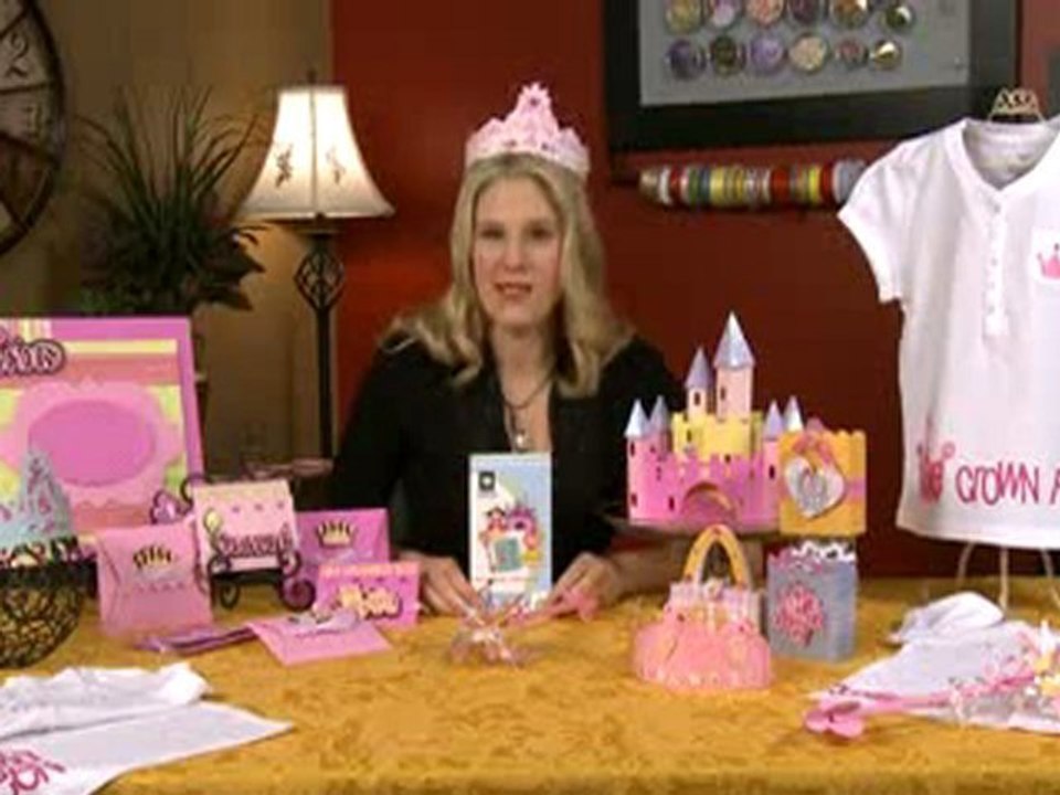 Cricut Cutting Machine Princess Cartridge