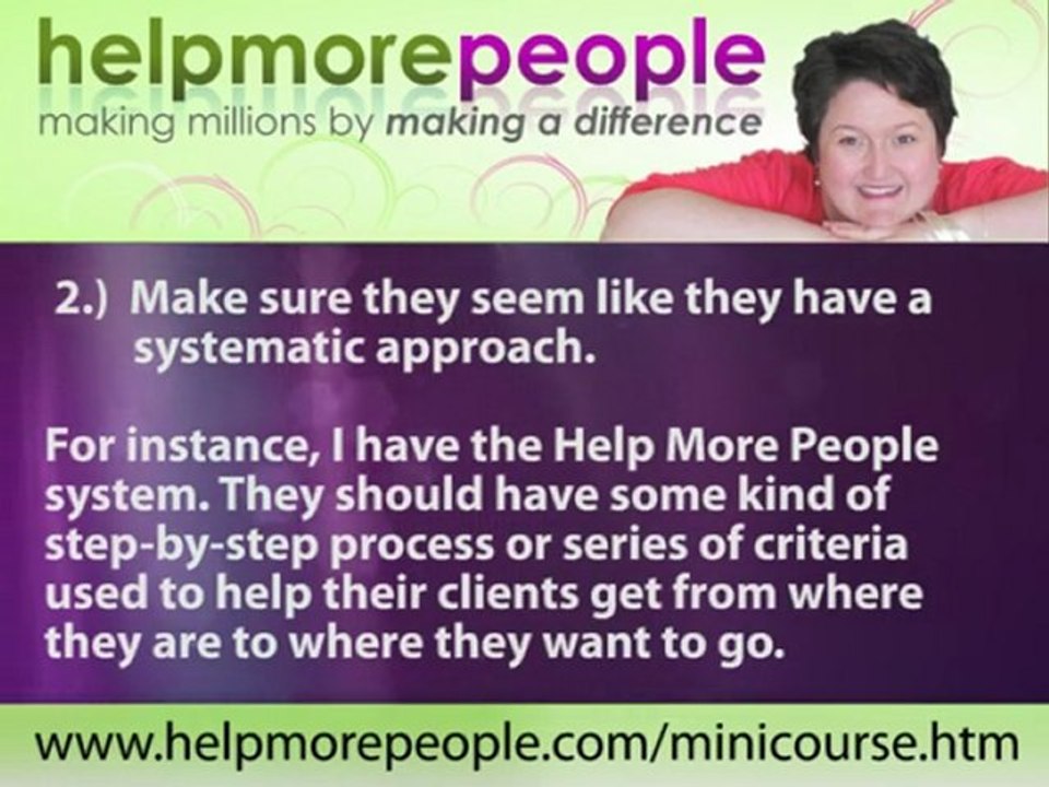 Find a Business Coach: 3 Steps to Choosing the Right One 4 U