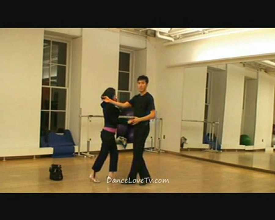 DanceLoveTV: #20 Salsa - Drape Turn Pattern