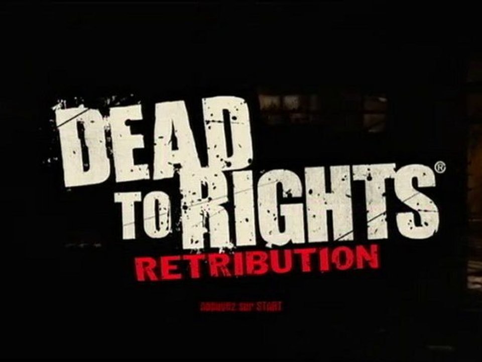 Test : Dead To Rights Retribution (Xbox 360)
