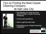 Free Guide to Hiring Carpet Cleaning in Salt Lake City