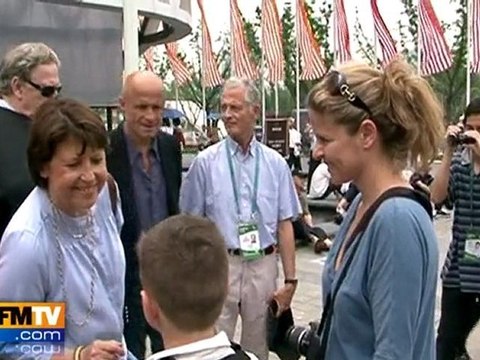 Martine Aubry inaugure le pavillon lillois