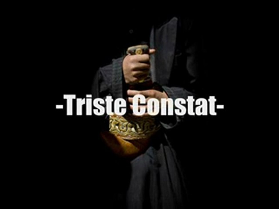 Triste constat - Paroles de Salafs
