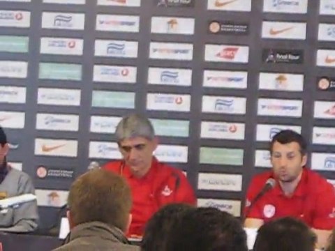 Συνέντευξη Τύπου Θοδωρή Παπαλουκά - Παρίσι - Τελικός