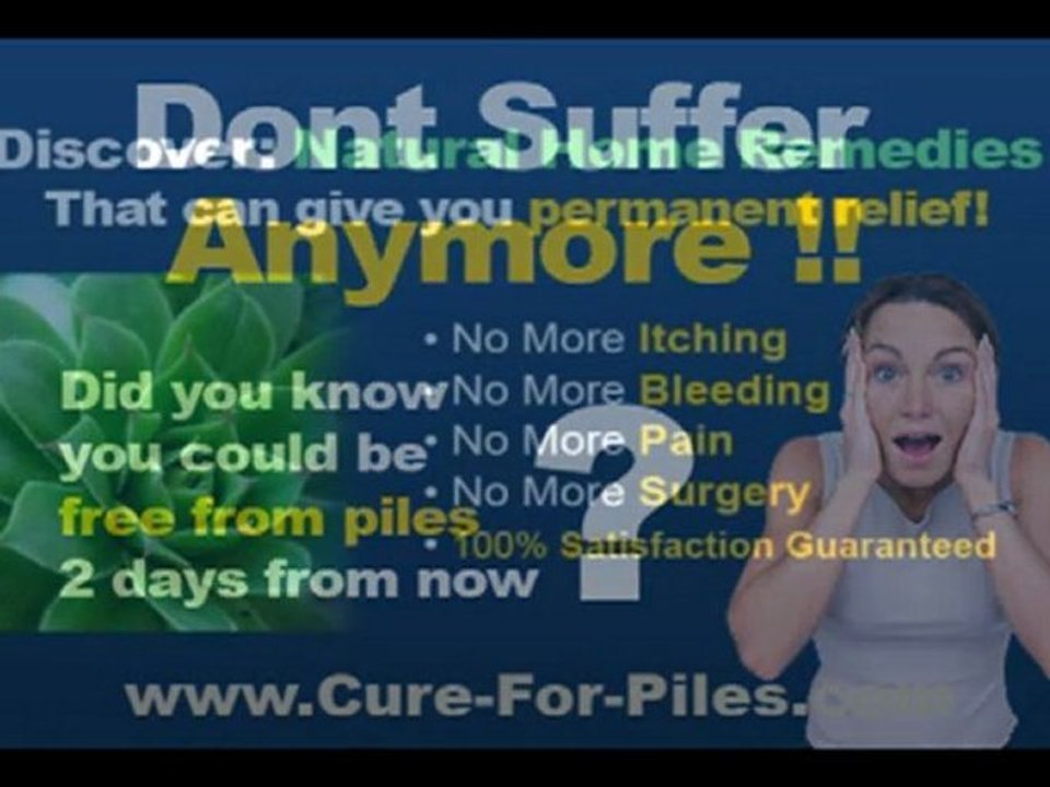 Cure For Piles