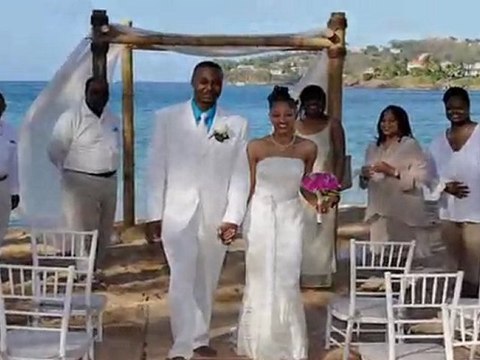 Tim & Lensy Wedding Sandals Regency St. Lucia