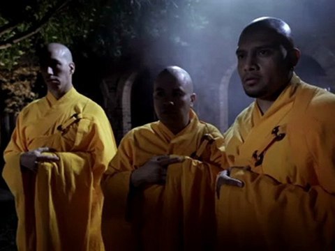 Bas Rutten Melts Down, Disgraces Elderly Monk