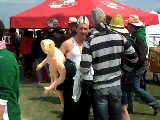 Rama Yade aux Ovalies 2010