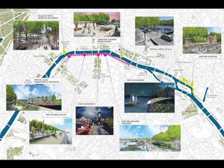 Reconquête des quais de seine JC Choblet / APUR