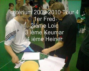 Critérium 2009 2010 Tour 4