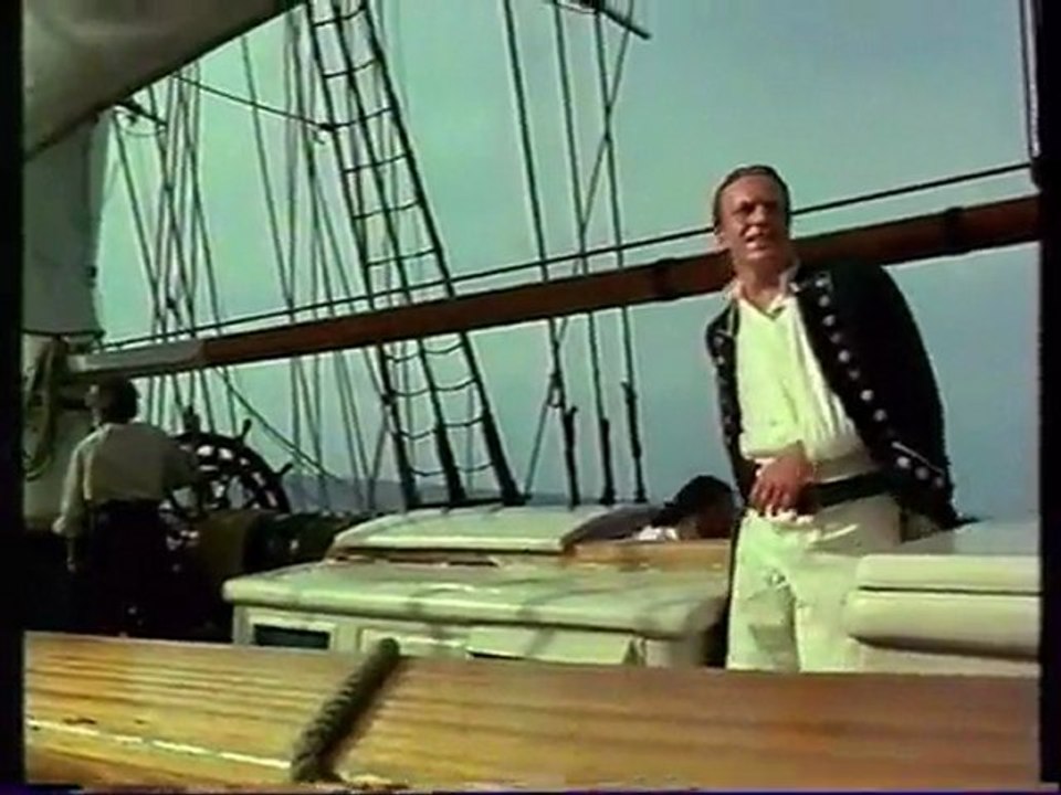 L'île au trésor 8/8 (Charlton Heston & Christian Bale)