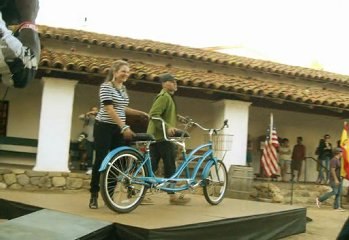 Santa Barbara's First Annual Bicycle Fashion Show