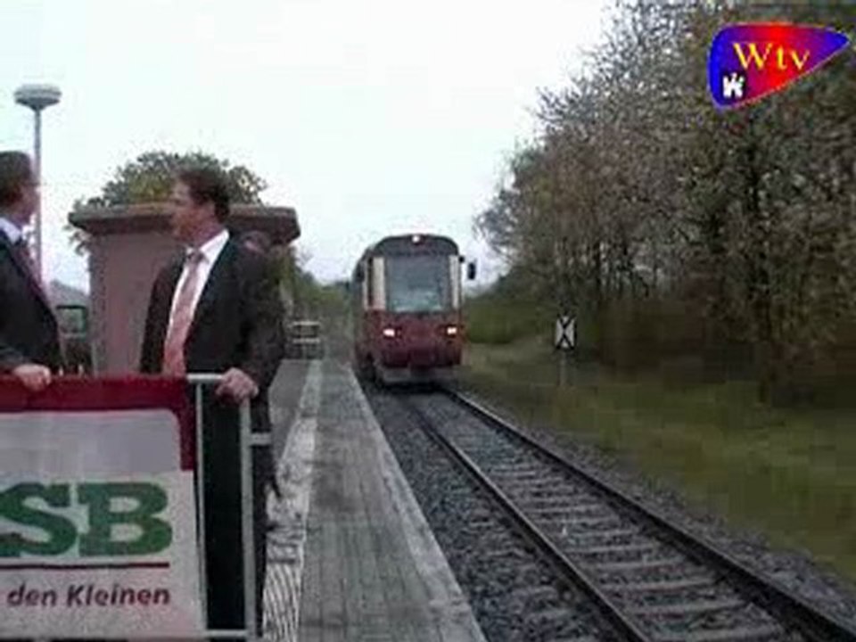 Einweihung der Station HSB-Schurzfell