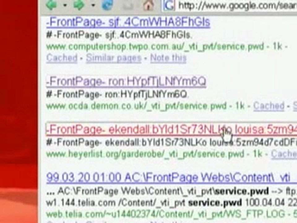 Farzand Ali Cisco Engineer's Google Hacks 2.0