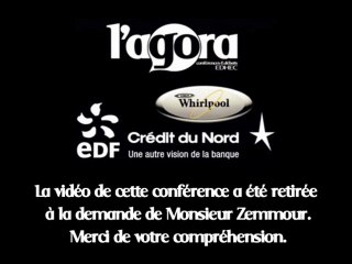 Conférence d'Eric Zemmour à l'EDHEC le 27 avril 2010