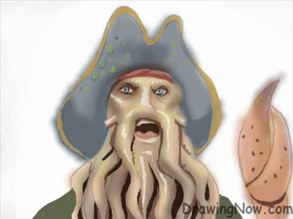 How to Draw Davy Jones