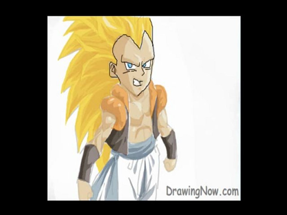 How To Draw Gotenks Ssj3 Video Dailymotion 3637