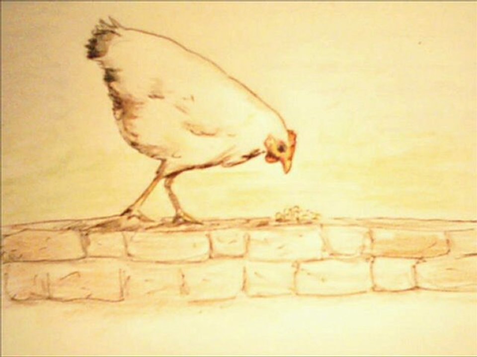 Une poule sur un mur [DS-10] stéréo
