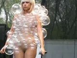 Lady Gaga - Dancing - Blowing Bubbles