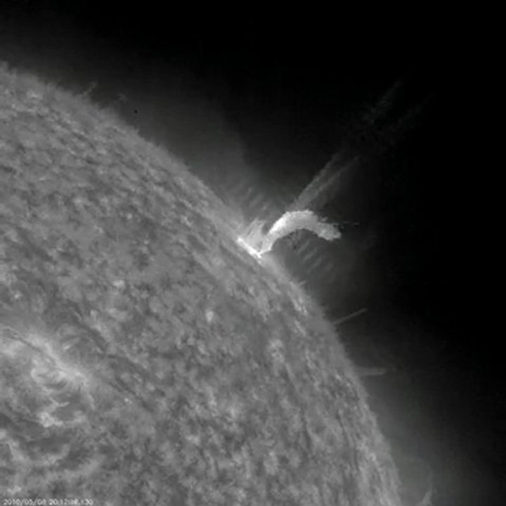 Eruption solaire SDO