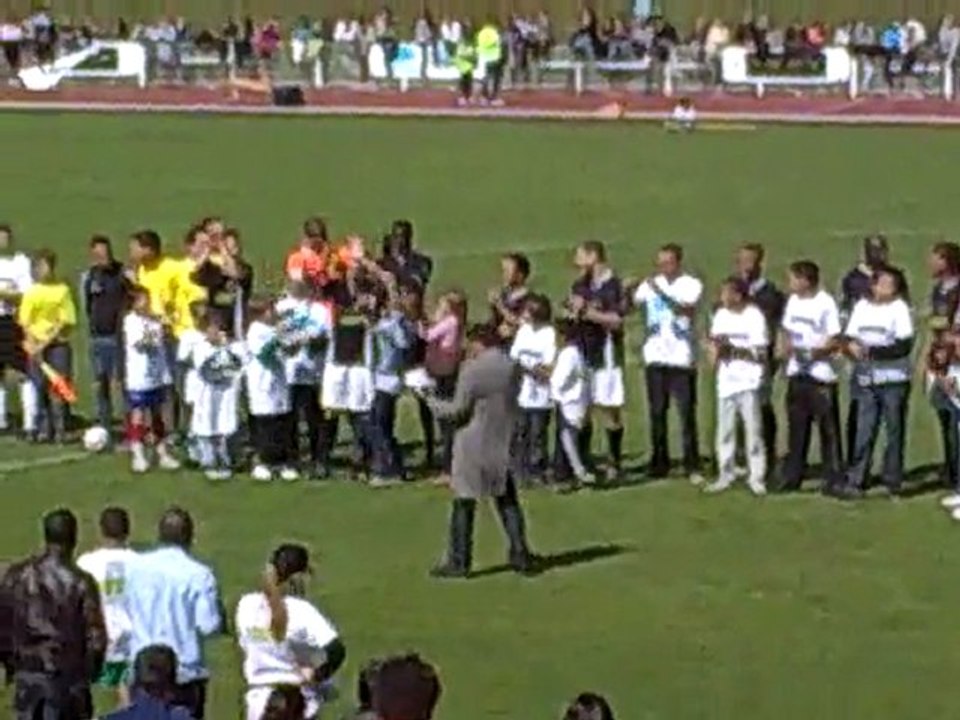 match de gala a talence avec chamakh et mouss haji