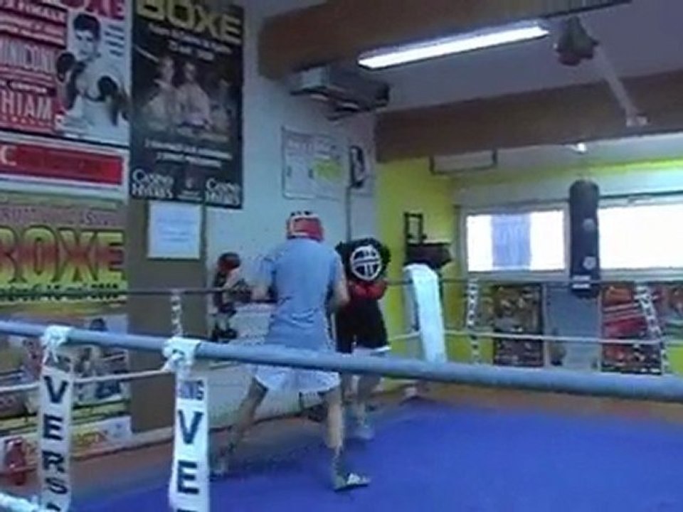 boxe anglaise mai 2010 Thibaud - Kévin amateur