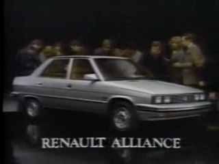 Compilation de publicités Renault Alliance