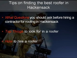 Roofing Hackensack - Roofers in Hackensack NJ