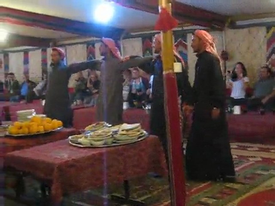 Soirée avec les bédouins