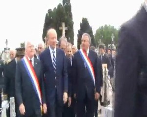 Cérémonie profanation cimetière tarascon