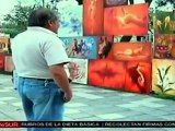 Plazas y parques se convierten en galerías de arte en Ecuad