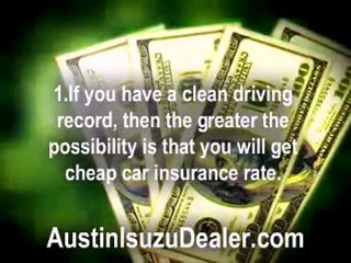 4 Important Things to Consider to Get Cheap Car Insurance Ra