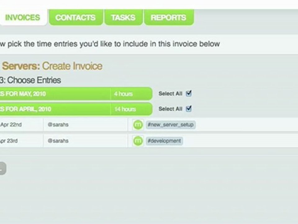 Minutedock - Time Tracking using Xero