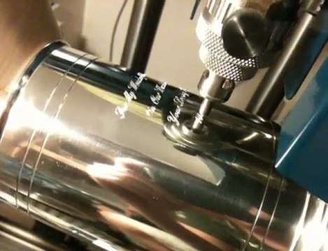 Engraved Pewter Tankard For Groom